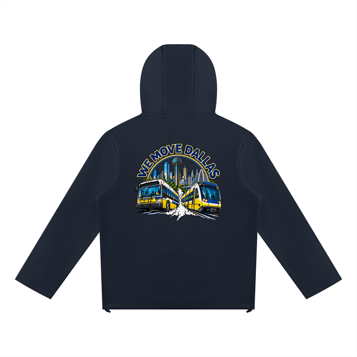 We Move Dallas Full Zip Hoodie