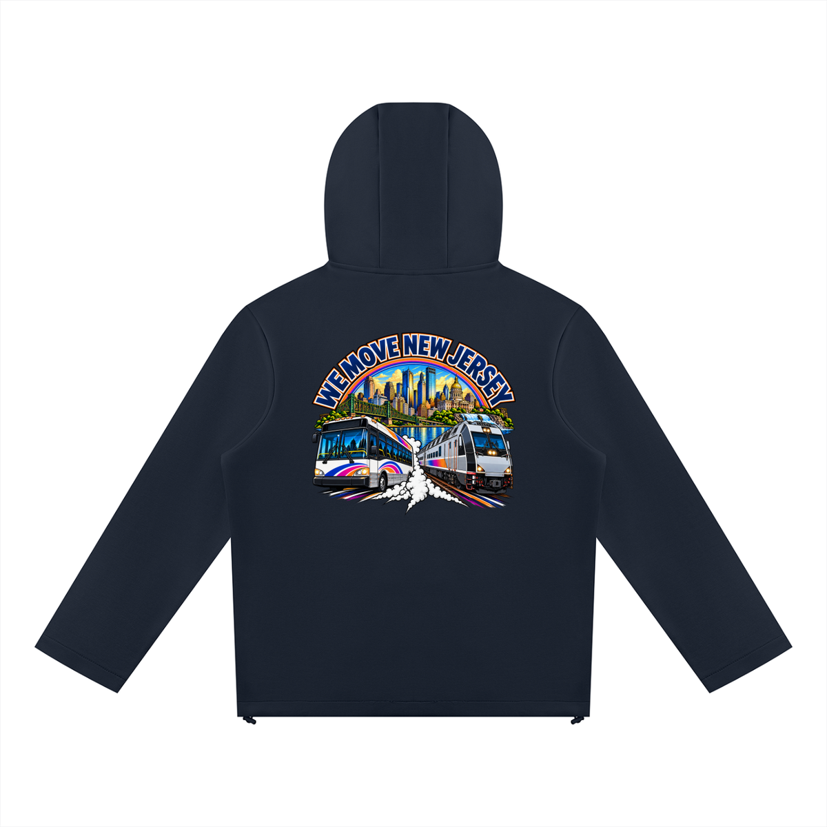 We Move New Jersey Full Zip Hoodie
