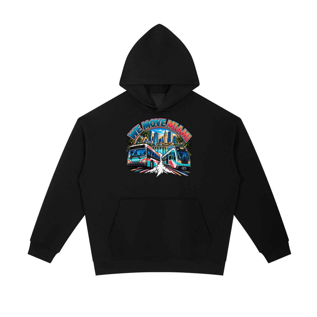 We Move Miami Pull Over Hoodie