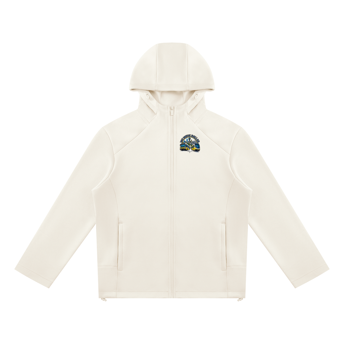 We Move Dallas Full Zip Hoodie