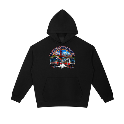 We Move San Francisco Pull Over Hoodie