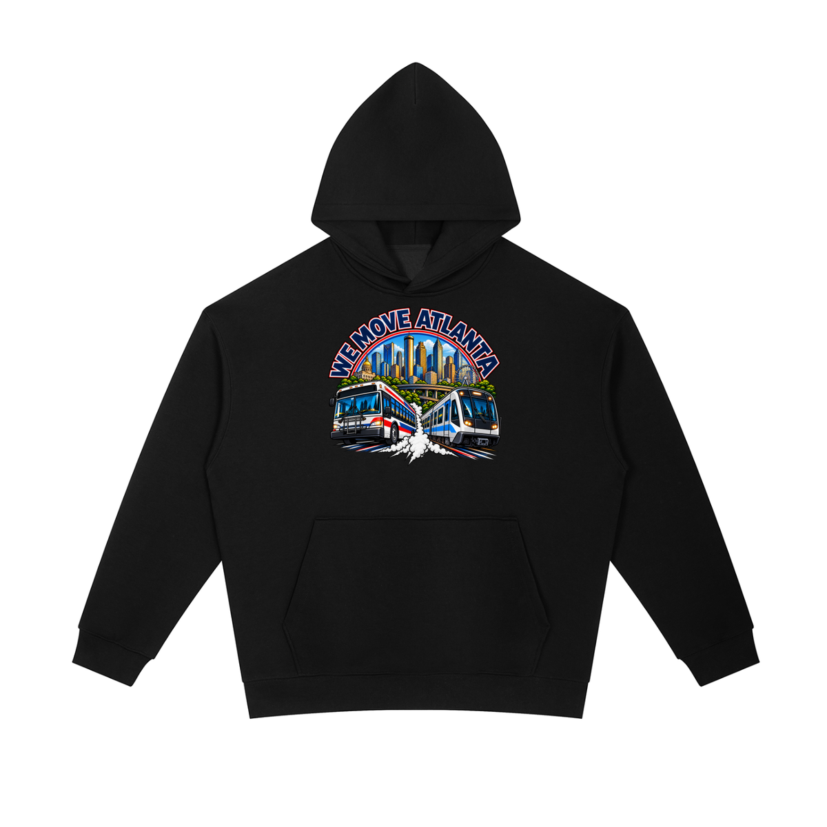 We Move Atlanta Pull Over Hoodie