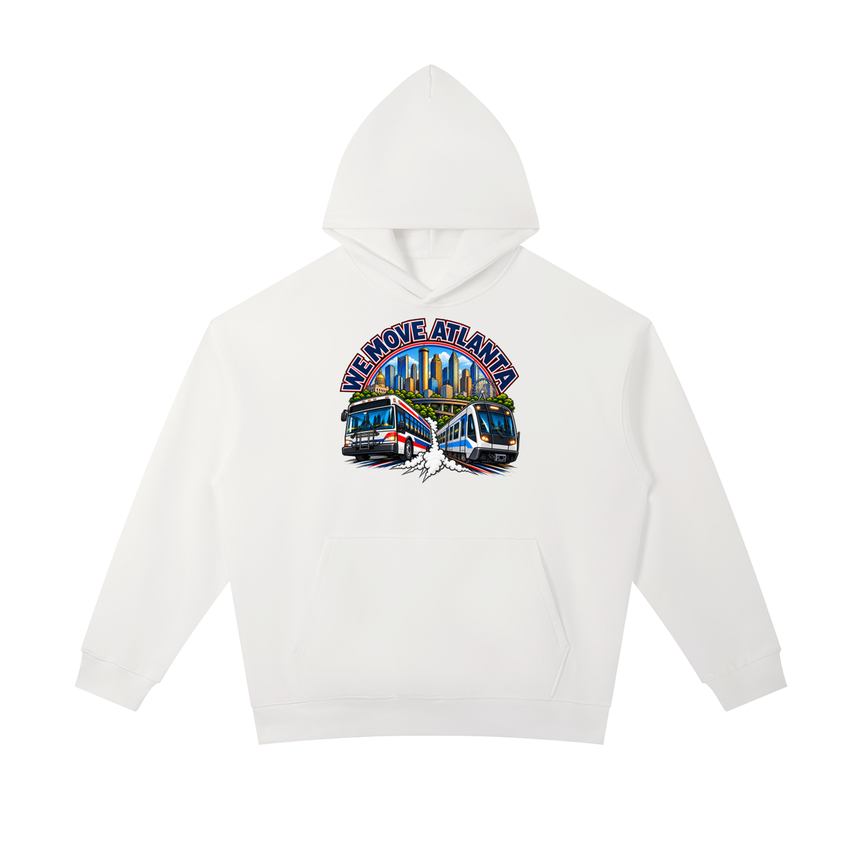 We Move Atlanta Pull Over Hoodie