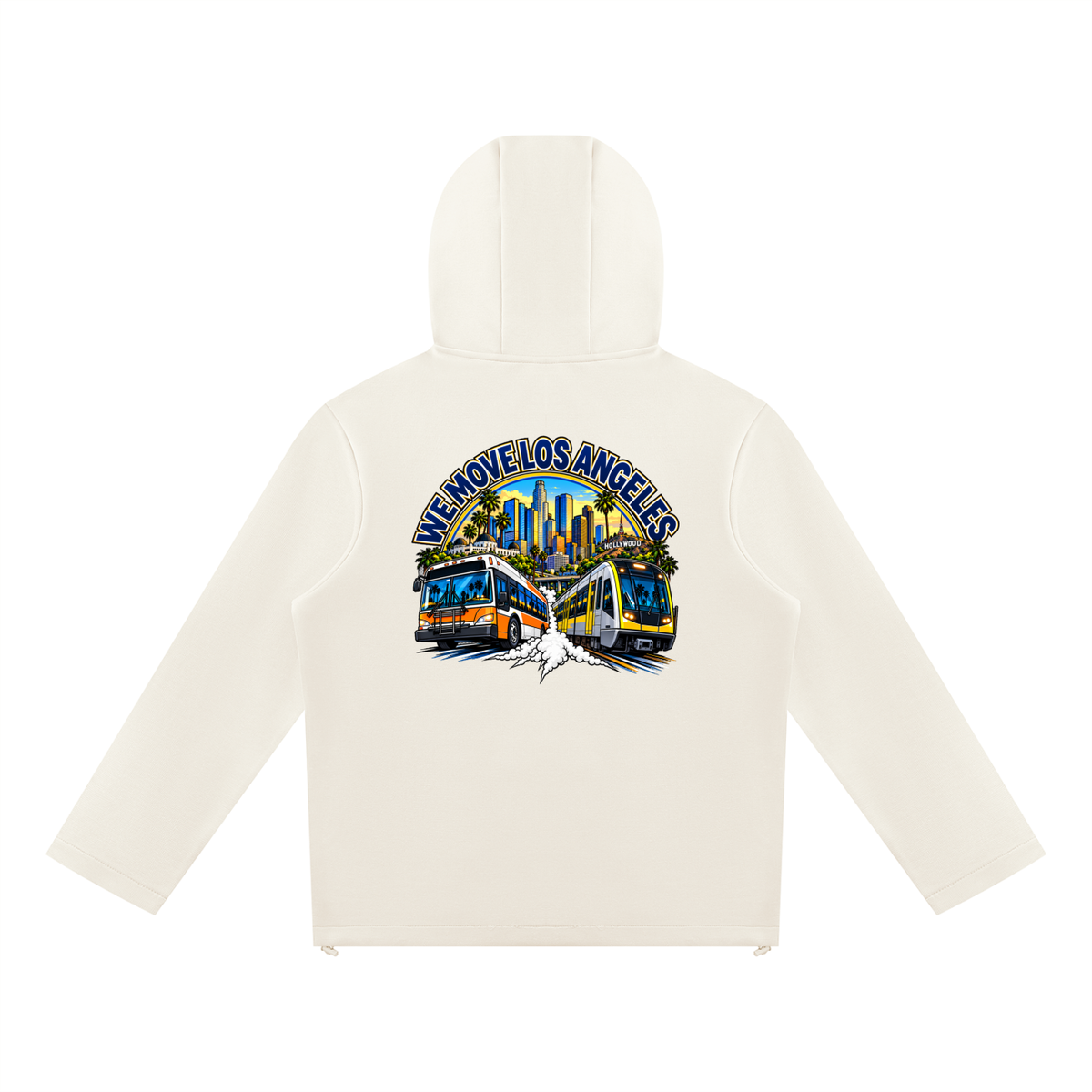 We Move Los Angeles Full Zip Hoodie
