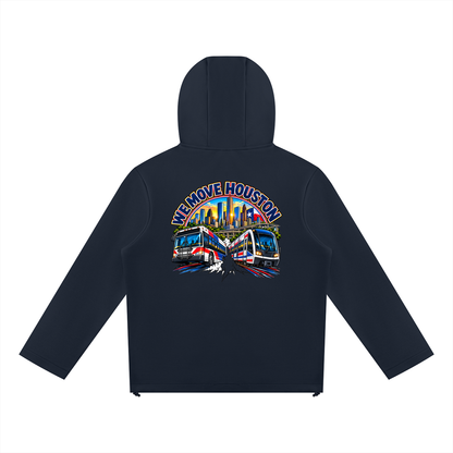 We Move Houston Full Zip Hoodie