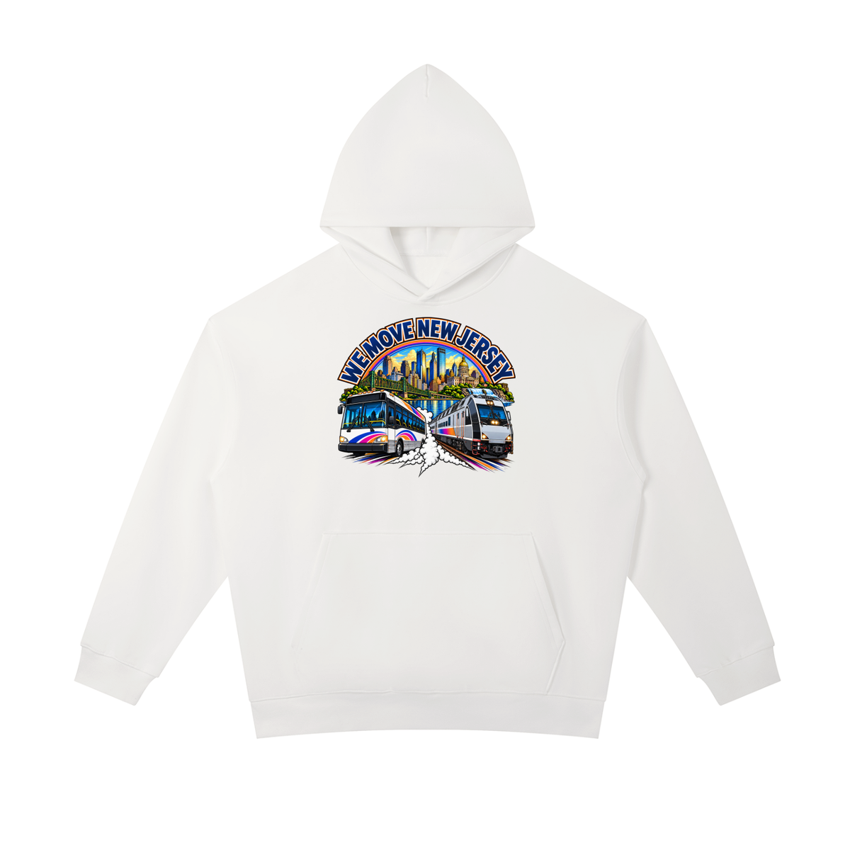 We Move New Jersey Pull Over Hoodie