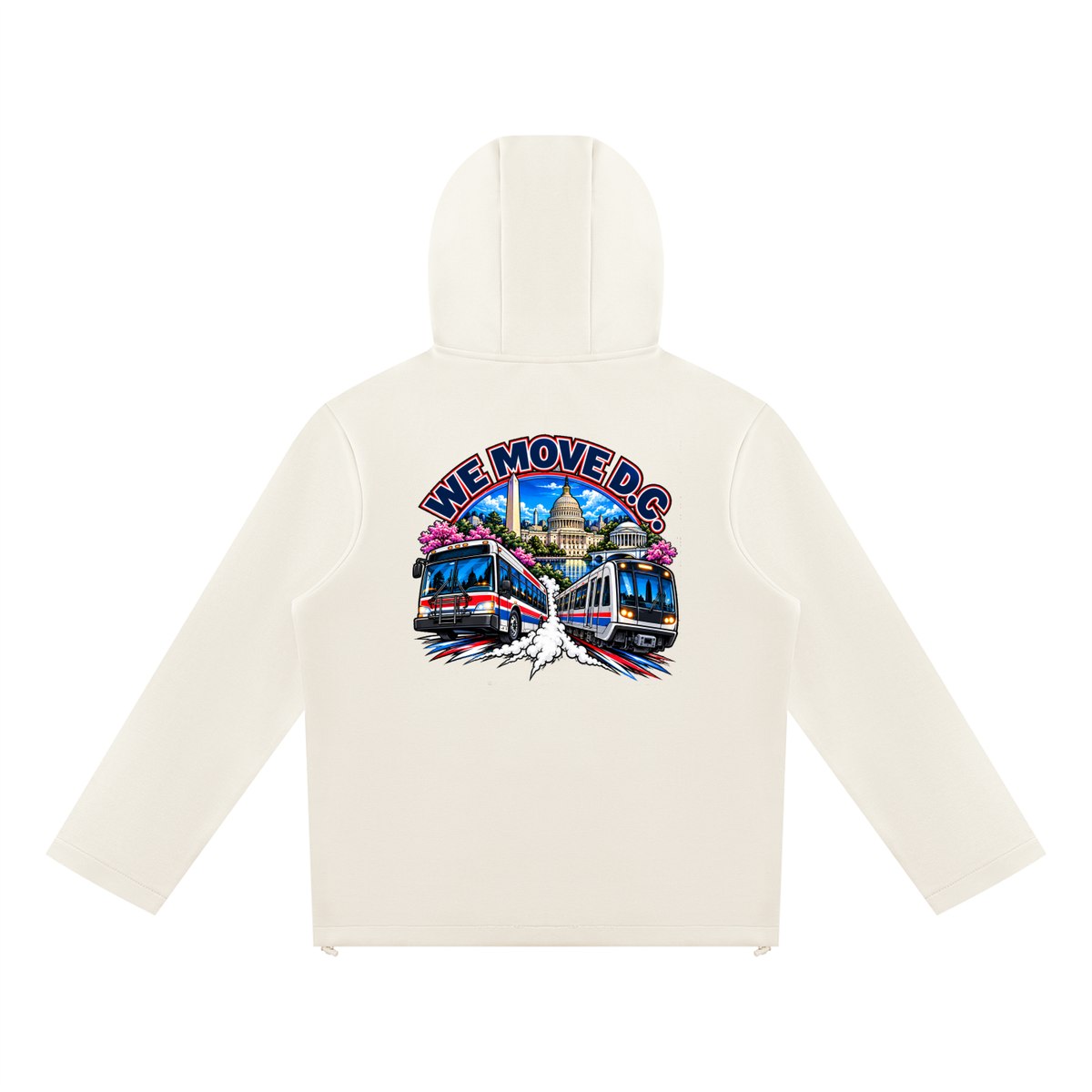 We Move DC Full Zip Hoodie