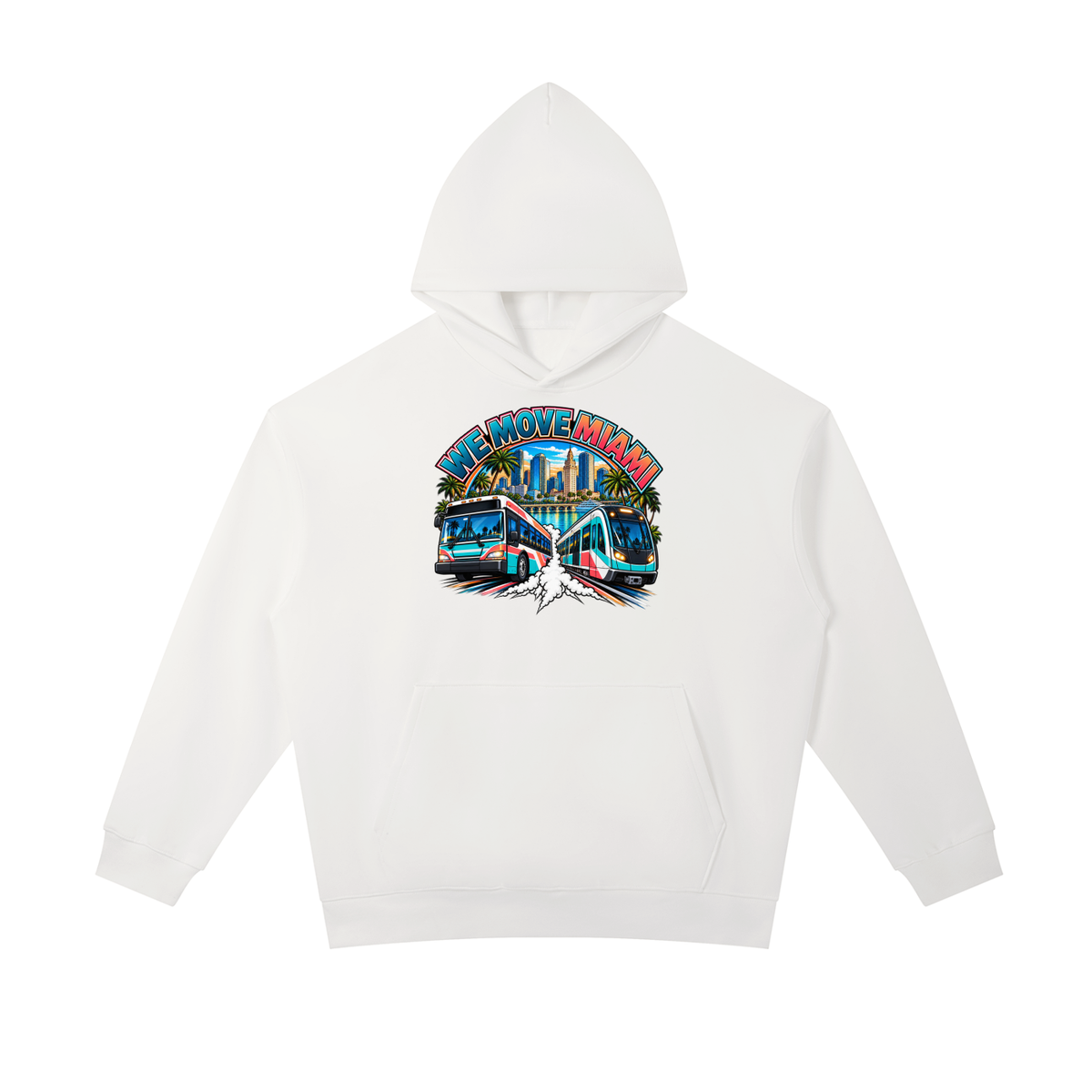 We Move Miami Pull Over Hoodie