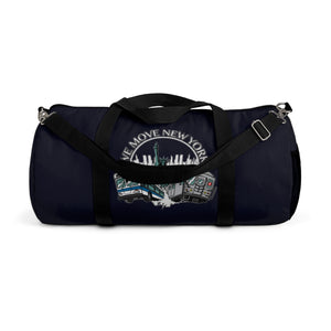 WMNY Train and Bus Duffel Bag