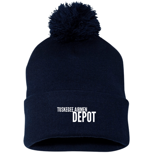 Tuskegee Airmen Depot Pom Pom Beanie