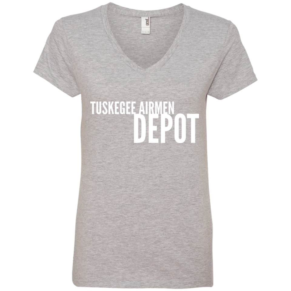 Tuskegee Airmen Depot Ladies' V-Neck T-Shirt